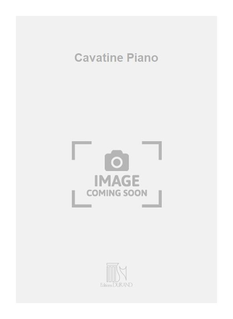 Cavatine Piano